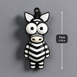 Big Eyes Safari Animal Fridge Magnets — Set of 9 — 5