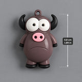 Big Eyes Safari Animal Fridge Magnets — Set of 9 — 7
