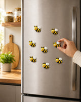 Bumble Bee Fridge Magnets — Set of 5