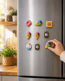 Sweet Dessert Fridge Magnets — Set of 10