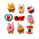Kawaii Cartoon Fridge Magnets — Set of 8 — 4