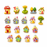 Tiny Village Fridge Magnets — Set of 16 — 4