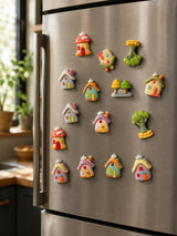 Tiny Village Fridge Magnets — Set of 16 — 5