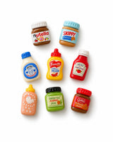 Mini Sauce Jar Fridge Magnets — Set of 8 — 4