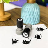 Cute Cat Self-Inking Stamp — 2