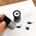 Cute Cat Self-Inking Stamp