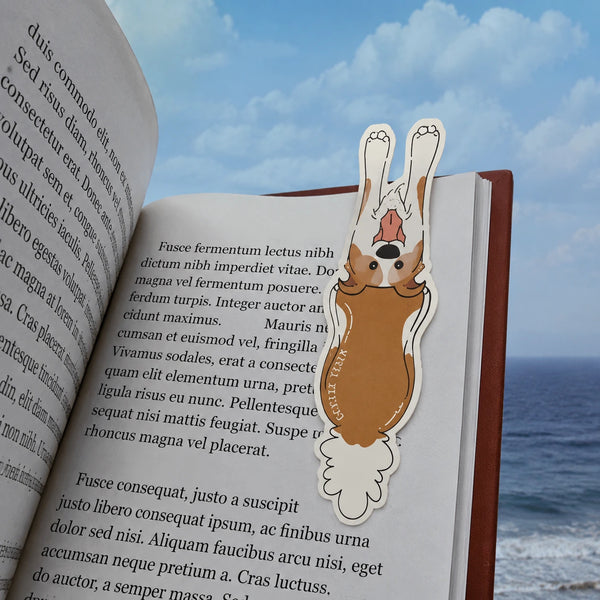 Upside-Down Corgi Book Tag