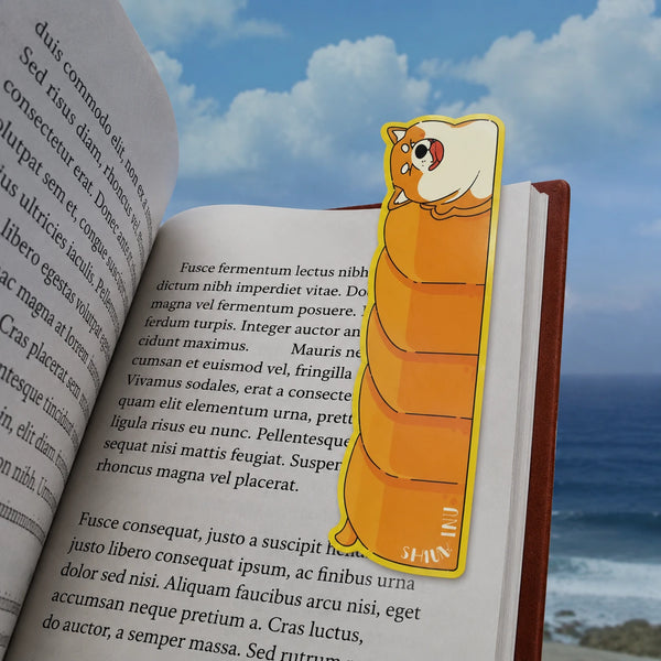 Cosy Shiba Inu Book Tag