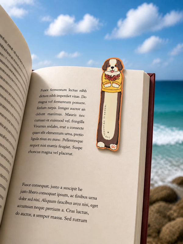 Bernese Mountain Dog Book Tag
