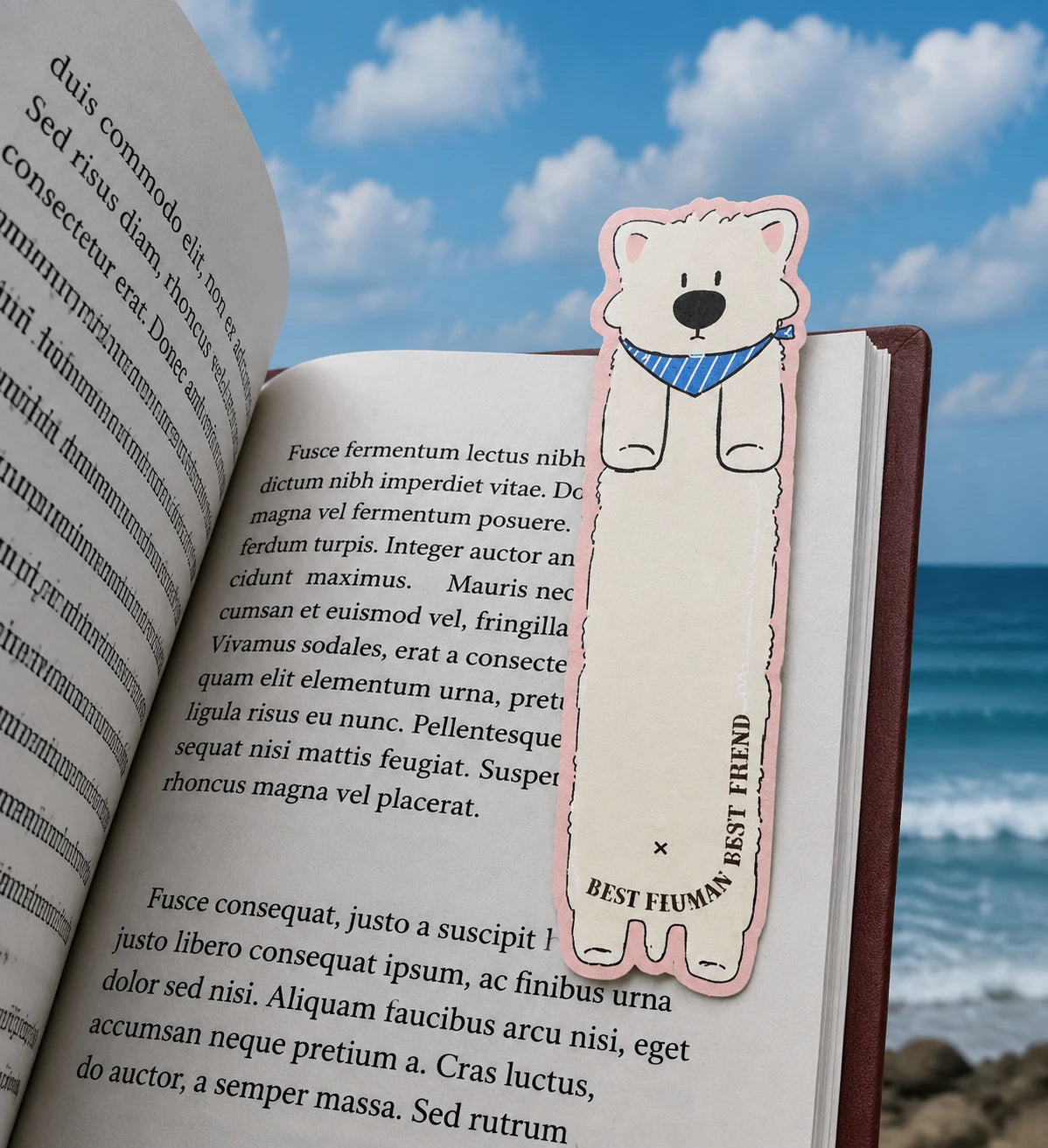 Best Friend Fluffy Dog Book Tag