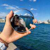 Round Travel Photo Mirror — Wide-Angle Pocket Mirror, 7.5 cm — 2