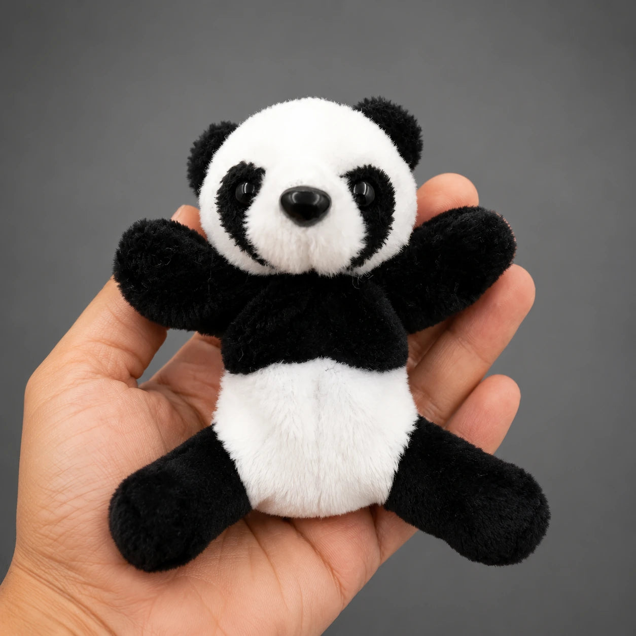Cuddly Panda Hugger — Plush Panda for Fridge, Plants & Shelves