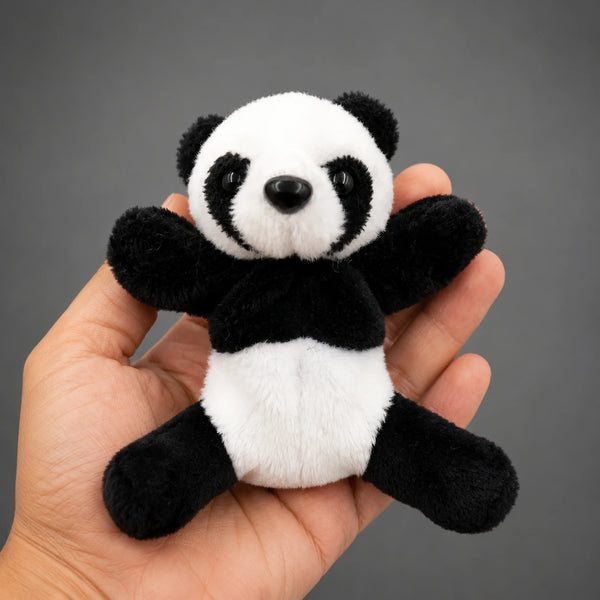 Cuddly Panda Hugger — Plush Panda for Fridge, Plants & Shelves