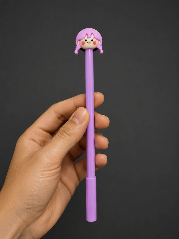 Pigtail Girl Gel Pen