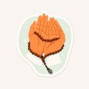 Prayer Hands Tasbih Sticker